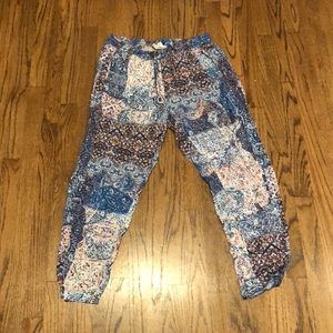 Tapered harem pants